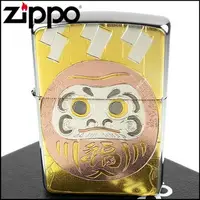 在飛比找PChome24h購物優惠-【ZIPPO】日系~傳統藝術-達摩不倒翁圖案電鑄板貼片加工打