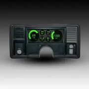 1978-88 Monte Carlo & El Camino LED Replacement Gauge Cluster, Teal LED, w/GPS