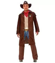 Mens Western Sheriff Wandering Gunman Wild West Western Cowboy Costume
