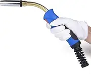 15AK 24KD 36KD Professional MIG MAG MB Welding Torch Air Cooled Contact Tip Swan Neck Holder Gas Nozzle European Type Welding Torch Head Welding Accessories (Size : 15AK (180A))