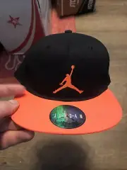 Nike Air Jordan Jumpman Youth Snapback Hat Cap Black
