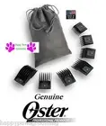 OSTER UNIVERSAL ATTACHMENT Guide 7 pc Blade COMB SET*Fit Most Andis,Wahl Clipper