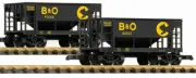 PIKO 38933 G Scale Chessie-B&O Ore Car, 2-Pack