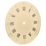 Aluminum Disc Movement Clock Surface Part Wall Dial Replacement Pupils