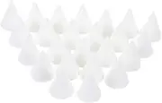Ceramic Pottery Kiln Support Nails 25 Pack DIY Clay Art Tools High Temperature Refractory Nails for Pottery Studio
