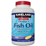 特價 180粒 科克蘭 新型緩釋魚油 軟膠囊 KIRKLAND SIGNATURE 好市多 每日一粒 魚油