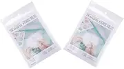 Embroidery Stabilizers Patterns 8pcs Water-Soluble Transfer Paper 25x25cm DIY Projects T-Shirts Clothing Sewing Stabilizers