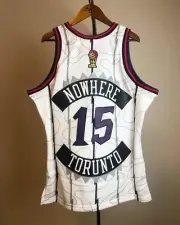 Legends League Toronto Raptors Nowhere Torunto Mitchell Ness NBA Swingman Jersey