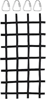 Generic Climbing Rope Net for Kids | Polyester Rope Ladder Slackline | 89''x46'' Climbing Swingset Cargo Net