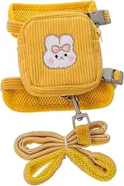 INOOMP Dog Leash Backpack for Outdoor Travel Lightweight Pet Carrier for Dogs for Walking Hiking and Training for Puppies up