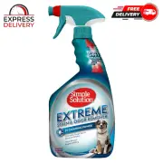 Simple Solution Extreme Pet Stain And Odor Remover, Enzymatic Cleaner With 3X...
