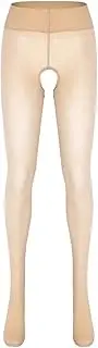 [GRRKDFQ] Women Lingerie Crotchless Pantyhose See Through,As Shown,One Size