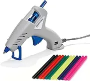 Dremel 930 Hot Glue Gun with Precision Non-Drip Tip, Dual Temperature (Incl. 18 x Multi-Purpose Glue Sticks + 12 x Low Temp Glue Sticks, for DIY, Home Improvement, Crafts)