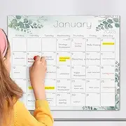 Magnetic Calendar for Refrigerator - 2025 Calendar Fridge Magnet from Now to Dec. 2025, Large Size (13" x 11"), 15 Months Wall Calendar for Easy Planning & Enhanced Efficiency