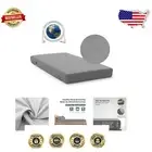 Queen Size Earthing Grounding Fitted Sheet - Luxurious Silver & Cotton Blend
