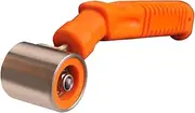 Angoily Stainless Steel Wall Sticker Roller DIY Tool for PVC Non-Woven Foil Stickers Flat Pressure Roller Wall Paper Seam Roller