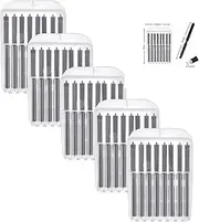 Hearing Aid Ear Wax Guard Filters Cerumen Stop Cleaning Tool Accessories for Phonak, Resound, Widex, Unitron, Jungle Care