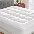 Ultra Breathable Mattress Bedding Topper Protector Pad Polyester Matress