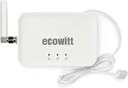 Ecowitt GW3000 Wi-Fi & Ethernet Weather Station Gateway, with Built-in Temperature, Humidity and Barometric Sensors with SD Card Port,433 MHz