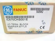 GE FANUC IC670CHS001E I/O BASE TERMINAL BLOCK BARRIER STYLE NEW