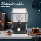 Semi Automatic Compact Coffee Machine 20 Bar Coffer Maker With Milk Frother XG