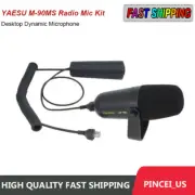 YAESU M-90MS Dynamic Microphone For Shortwave Radio Stations FTDX10 FT-817ND