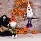 Cute Faceless Dwarf Hanging Ornaments Funny Knitted Plush Doll Toy