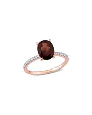 Rina Limor 14K Rose Gold 2.21 ct. tw. Diamond & Garnet Ring