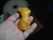 Vintage AVON Glass Rabbit Perfume Bottle Sweet Honesty Cologne