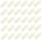 [NUOBESTY] 40Pcs Telescopic Shutter Pins Set Spring Loaded Replacement Pins for Plantation Shutters Durable Non Rusting Repair Tools for Cabinet and Furniture Parts