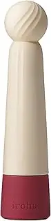 Iroha Rin Akane Burgundy Women Soft Touch Silicone Vibrator Adjustable Strengths Battery Operated Stick Shaped