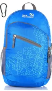 Outlander Packable Lightweight Travel Hiking Backpack Daypack-Light Blue-33L
