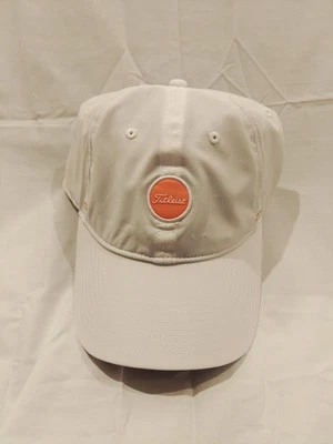 New! Women's Titleist White Montauk Oxford Golf Hat - Size OSFA