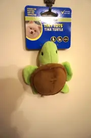 PETSPORT DOG TOY TINA TINY TOTS TURTLE