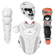 All-Star PHX Pro Paige Halstead Fastpitch Softball Catcher's Set - White - Large