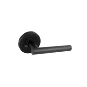 Gainsborough Choice Amelia Lever on Round Rose Privacy 63mm Mat Black 110AMEMB