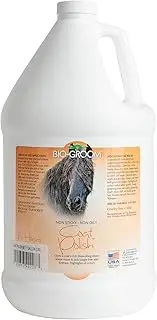Bio-Groom Horse Coat Polish Spray – Horse Tail Detangler, Non-Oily, Cruelty-Free, Grooming Supplies, Horse Mane and Tail Hair Polish, Made in USA, Tangle-Free Sheen for Horses – 1 Gallon
