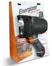 Energizer Torch Hard Case Spotlight - 550 Lumens, Rechargeable, Weatherproof