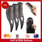 Hollow Tooth Hairbrush Dandruff Comb, 3Pcs Scalp Sweep Detoxing Combs, Energy Ma