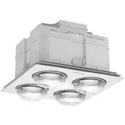 Martec Forme 4 Heat Bathroom 3-in-1 - White - Tri-Colour