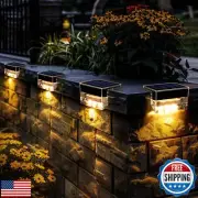 COOZAMING Solar Deck Lights, Solar Step Lights Outdoor Solares Powered Waterp