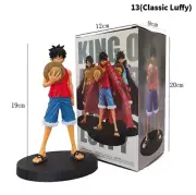 One Piece Anime Figure Pirate Warriors Classic Luffy Action Figures PVC