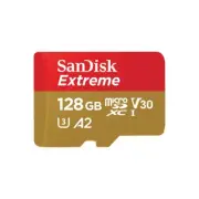 SanDisk Extreme microSDXC 128GB 190MB/s (No Adapter) (SDSQXAA-128G)
