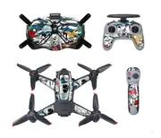 PVC Sticker Set for DJI FPV Combo (Type 7) #FP-SS07