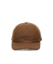 Elastic band baseball cap S brown
