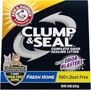 ARM & HAMMER Clump & Seal Cat Litter, Fresh Scent 14lb