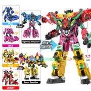 MiniForce Pixelpower PIXEL HYPER King 4 in 1 Transform Robot Vehicle Toy Deluxe