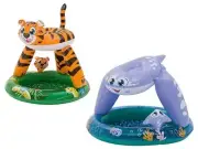 Tiger and Stingray Toddler Inflatable Pool - 18 months and Up