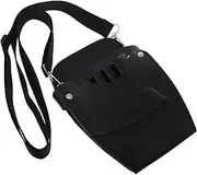 Beatifufu Hairdressing Tool Kit Hair Cutting Scissors Bag Pu Leather Hair Styling Tools Organizer Pouch for Salon Professionals