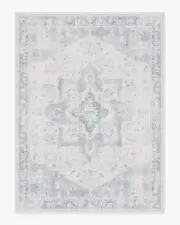 275' x 365' | Machine Washable Runner Rug | Kid & Pet Friendly | Indoor Rug | Kira Soft Blue Rug | Ruggable